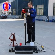 巨匠QTZ-3单人轻便野外取土钻机小型冲击式取样器环境监测取