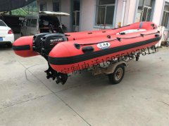 RIB420铝合金钓鱼船橡皮艇 快艇 工作艇 钓鱼艇