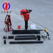 山东巨匠QTZ-2手持式土壤采样钻机 便携式冲击取样钻机