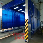 威海市移动式伸缩喷漆房厂家