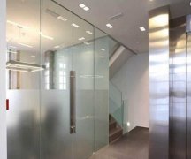 北辰区玻璃门技术安装-感应门施工方法