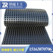 天津5公分卷材排水板高密度HDPE防渗防潮板
