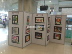 双面挂画展板PVC展板