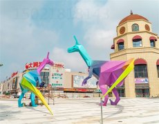 舟山不锈钢切面恐龙雕塑 工程案例图