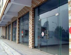天津津南区安装商铺玻璃门-天津维修电动玻璃门厂家