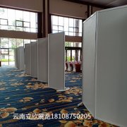 会议厅遮光展板隔断搭建