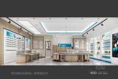 山西阳泉眼镜店装修 眼镜装修中形象墙的作用