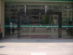 上海广中路地弹簧玻璃门维修安装 感应门维修 推拉移门维修