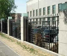津南区铁艺围栏安装+铁艺平移门+制造厂家