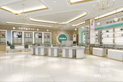 眼镜店装修时眼镜验光室是怎么装修设计的18339225975