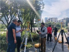 武汉建筑放线培训角度测量学习
