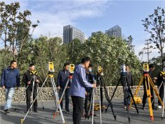 丹东水利渠道测量学习地形图学习班