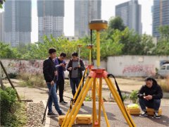 河池实践全站仪测量培训