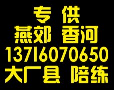 香河大厂燕郊汽车陪练公司免费接送喔