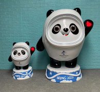 湖州冰雪运动冰墩墩雕塑 雪容融雕塑定制工厂