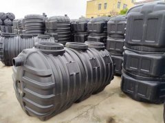 湖北龙康PE吹塑一体式三格化粪池-污水处理产品制造商