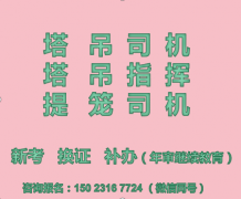 重庆市江北区塔吊司机操作证在哪里考，重庆塔吊司机提升笼年审复