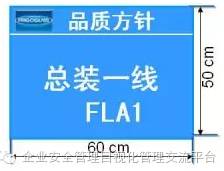 【目视化管理】目视化管理标识（一）