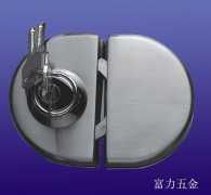 上海玻璃门安装地锁中腰锁维修 换地弹簧