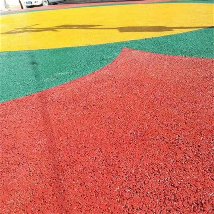 泸州市 彩色透水混凝土材料 压模地坪 透水砼材料厂家