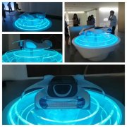 合肥科技展厅 展示不锈钢汽车雕塑 灯光雕塑定制
