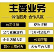 重庆南岸区公司注册，注销，学府大道个体执照申请