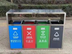 天津室外环卫垃圾桶 小区环保分类垃圾箱