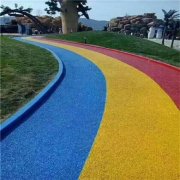 恩施市透水混凝土增强剂 彩色压印混凝土 彩色透水地坪