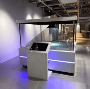 全息显示设备 360度空中悬浮成像展示柜 展览展示全息柜