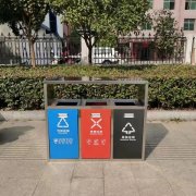深圳户外不锈钢垃圾桶 景区用垃圾箱