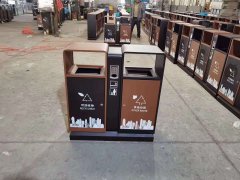 南京四分类环保垃圾桶 户外不锈钢垃圾桶