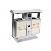 长沙户外不锈钢垃圾桶 小区金属垃圾桶