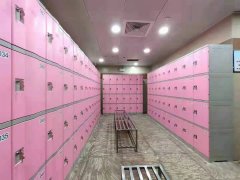 淮南洗浴中心储物柜 塑料防水更衣柜