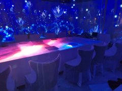 3D全息投影餐厅 互动多功能餐桌 5D主题墙面地面宴会厅