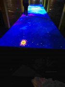 裸眼3D沉浸式全息投影触碰墙面地面互动投影