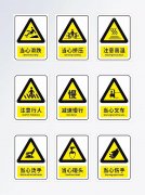 【6S目视化管理】安全标识图册及全套风险告知卡12