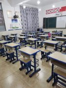 儿童学习桌初中高中书桌小学生学校教室补习班培训班辅导班课