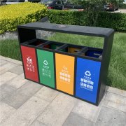 吕梁垃圾桶户外垃圾桶镀锌板垃圾桶公共垃圾桶厂家