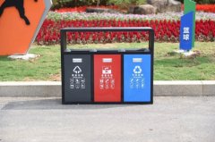 阳泉垃圾桶户外垃圾桶四分类垃圾桶公共垃圾桶公园垃圾桶厂家