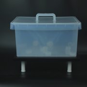 PFA酸缸特氟龙清洗槽耐酸碱方盒15L
