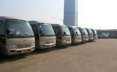 月租/年租广州荔湾区企业班车租中巴车23座接送上下班费用多少