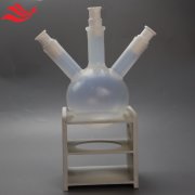 耐260度高温的pfa烧瓶三口24#支持定制适用于半导体工业