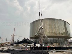 温州宝龙广场鱼雕塑 镂空鲸鱼不锈钢雕塑安装