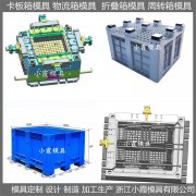 塑料大模具厂  模具 大型注塑卡板箱模具 订制生产公司
