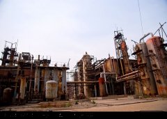 拆除印染厂 炼油厂 回收印染设备