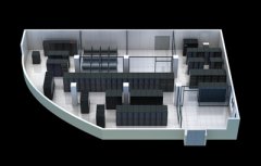 泰州模块化机房效果图制作|电池室|玻璃隔断效果图展示