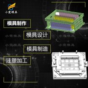 塑料重叠箱模具|塑料注塑加工厂家 浙江塑料折叠箱模具厂商