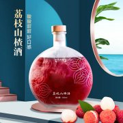荔枝山楂酒代加工生产定制加工厂 瓶装果味露酒贴牌OEM/od