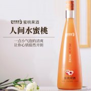 蜜桃果酒代加工生产定制加工厂 瓶装果味露酒贴牌OEM/odm