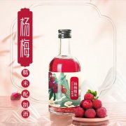 杨梅糯米配制酒代加工生产定制加工厂 瓶装果味露酒贴牌OEM/